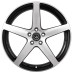 MEISTERWERK MW05 20x8.5 5x120 ET35 72.6 BLACK POLISHED